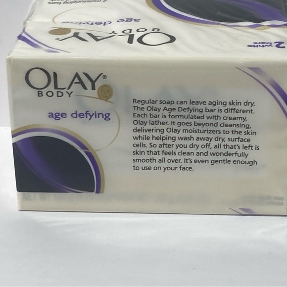 10 Bars Olay Body Age Defying Defy White Bar Soap DISCONTINUED Old Formula - Picture 5 of 16